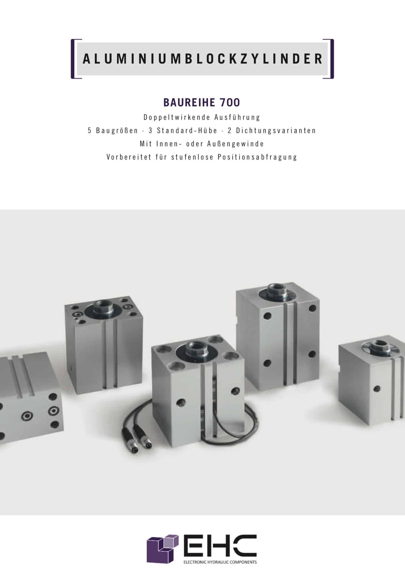 Aluminiumblockzylinder