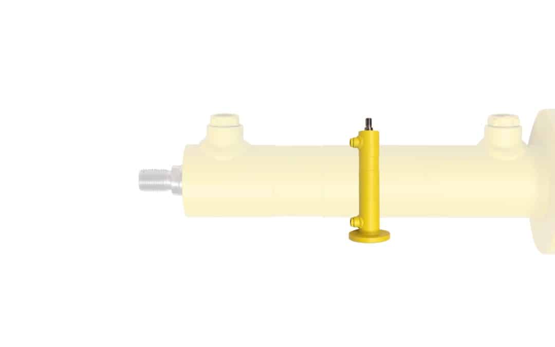 Industriezylinder mit Flansch kolbenseitig max. 200 bar (dw)
