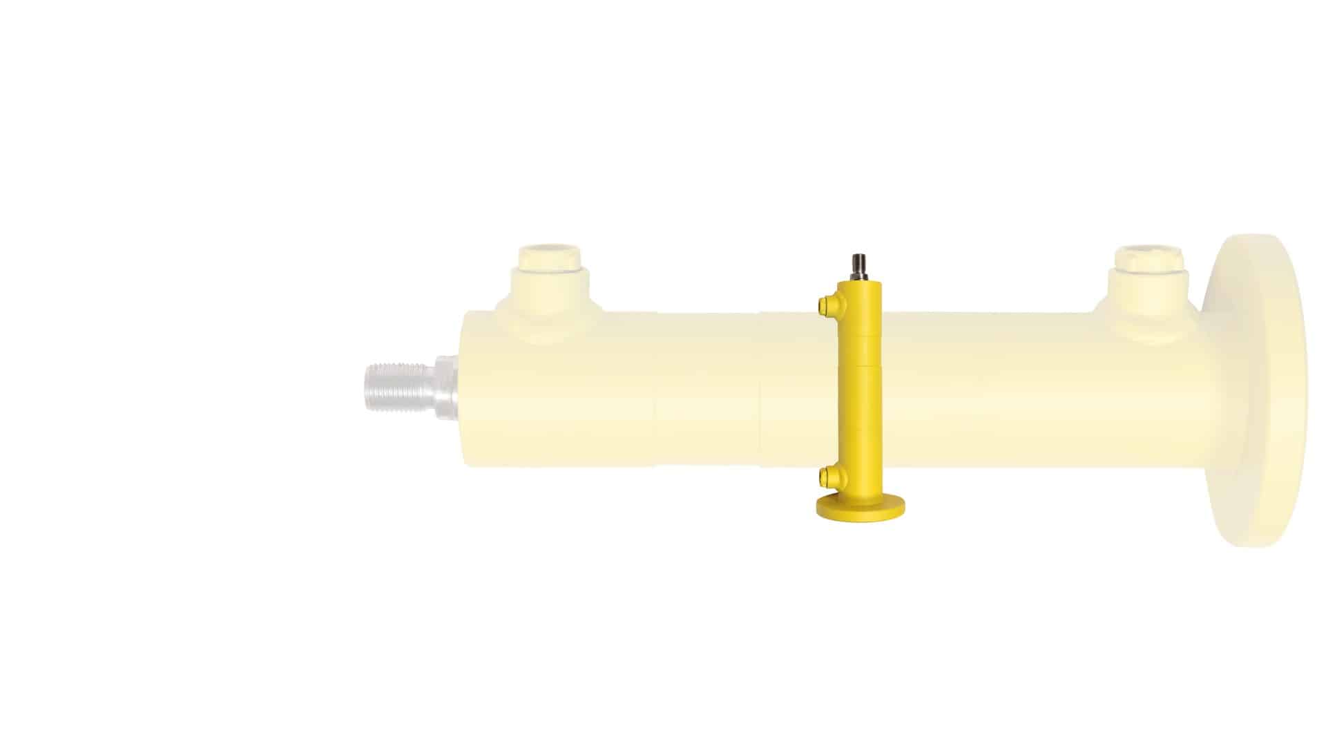 hydraulische Industriezylinder mit Flansch kolbenseitig