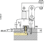 Hydrauliköl Flanschanschluss O Ring